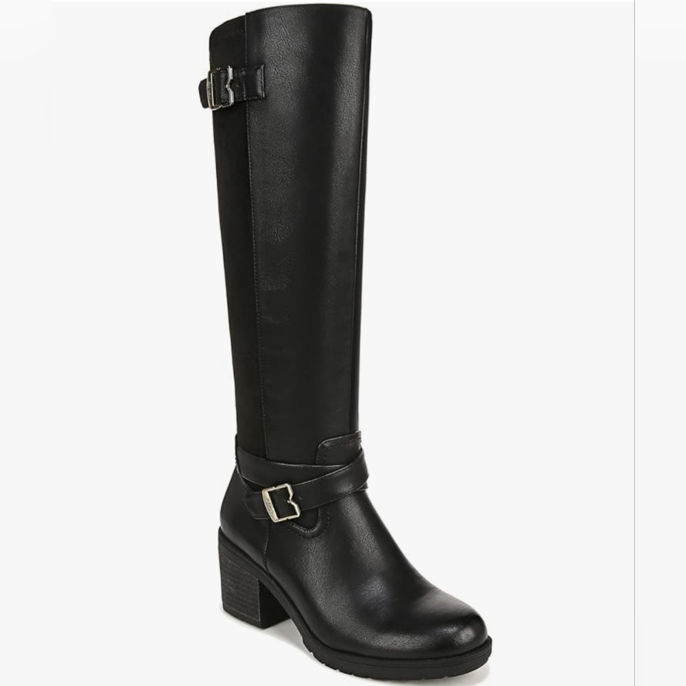 New Dr. Scholl's Women's Prairie Knee High Black Boot, Sz. 10